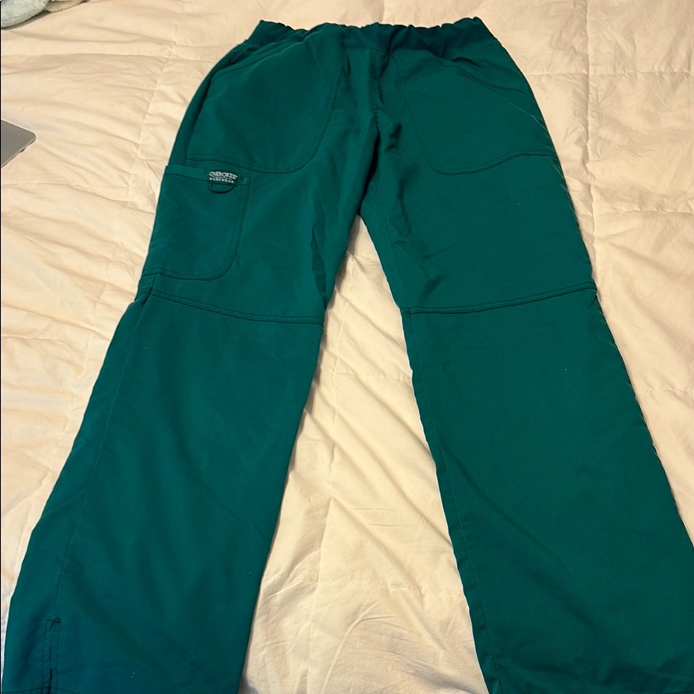 Hunger green scrub pants